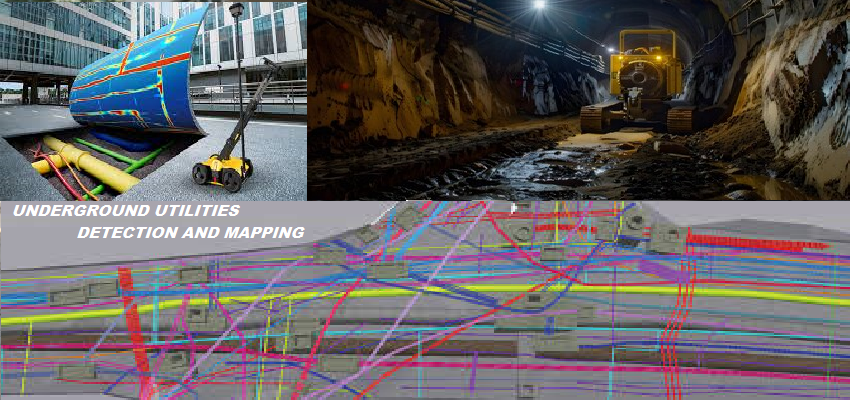 UNDERGROUND UTILITIES DETECTION AND MAPPING